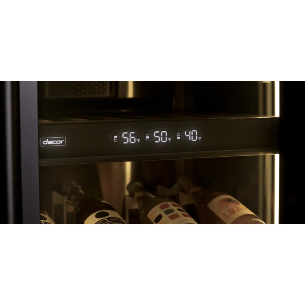 Dacor 24-Inch Contemporary Integrated Wine Column - DRW24980RAP/LAP - Image 12