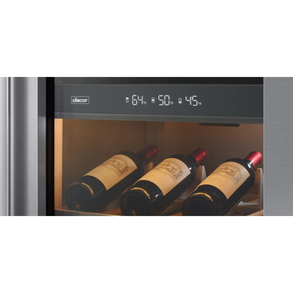 Dacor 24-Inch Contemporary Integrated Wine Column - DRW24980RAP/LAP - Image 15