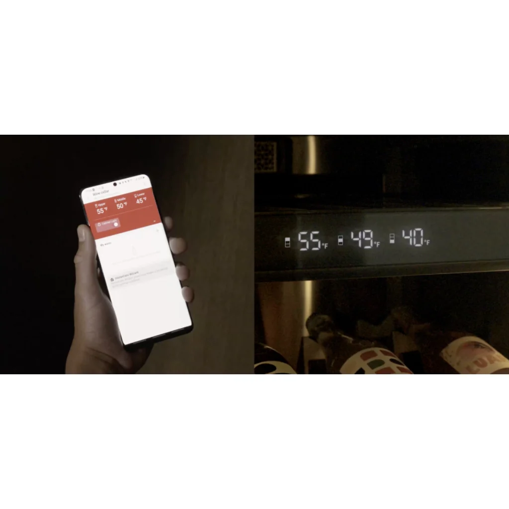 Dacor 24-Inch Contemporary Integrated Wine Column - DRW24980RAP/LAP - Image 18