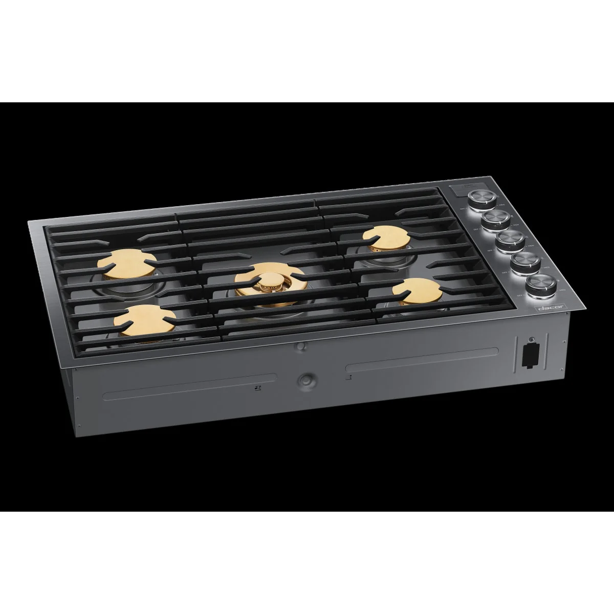 Dacor 36-Inch Contemporary Gas Cooktop, Graphite Stainless, NG/LP - DTG36M955FM - Image 5