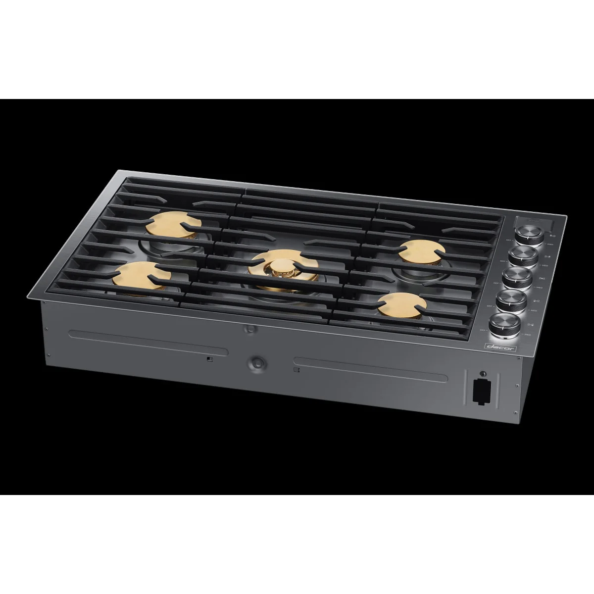 Dacor 36-Inch Contemporary Gas Cooktop, Graphite Stainless, NG/LP - DTG36M955FM - Image 6