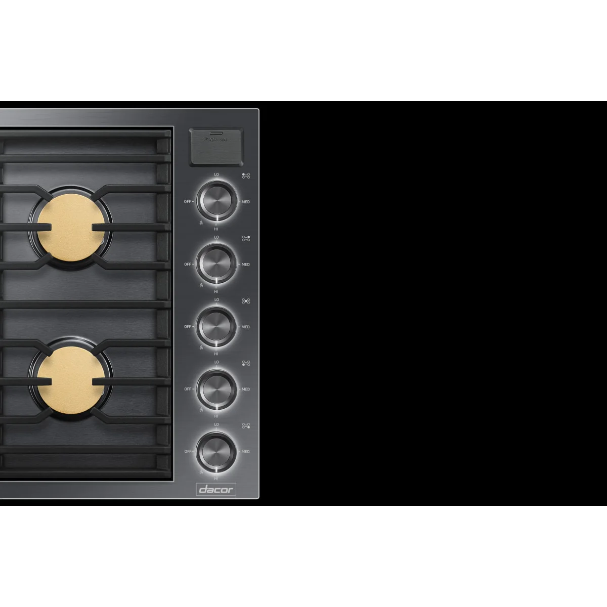 Dacor 36-Inch Contemporary Gas Cooktop, Graphite Stainless, NG/LP - DTG36M955FM - Image 8