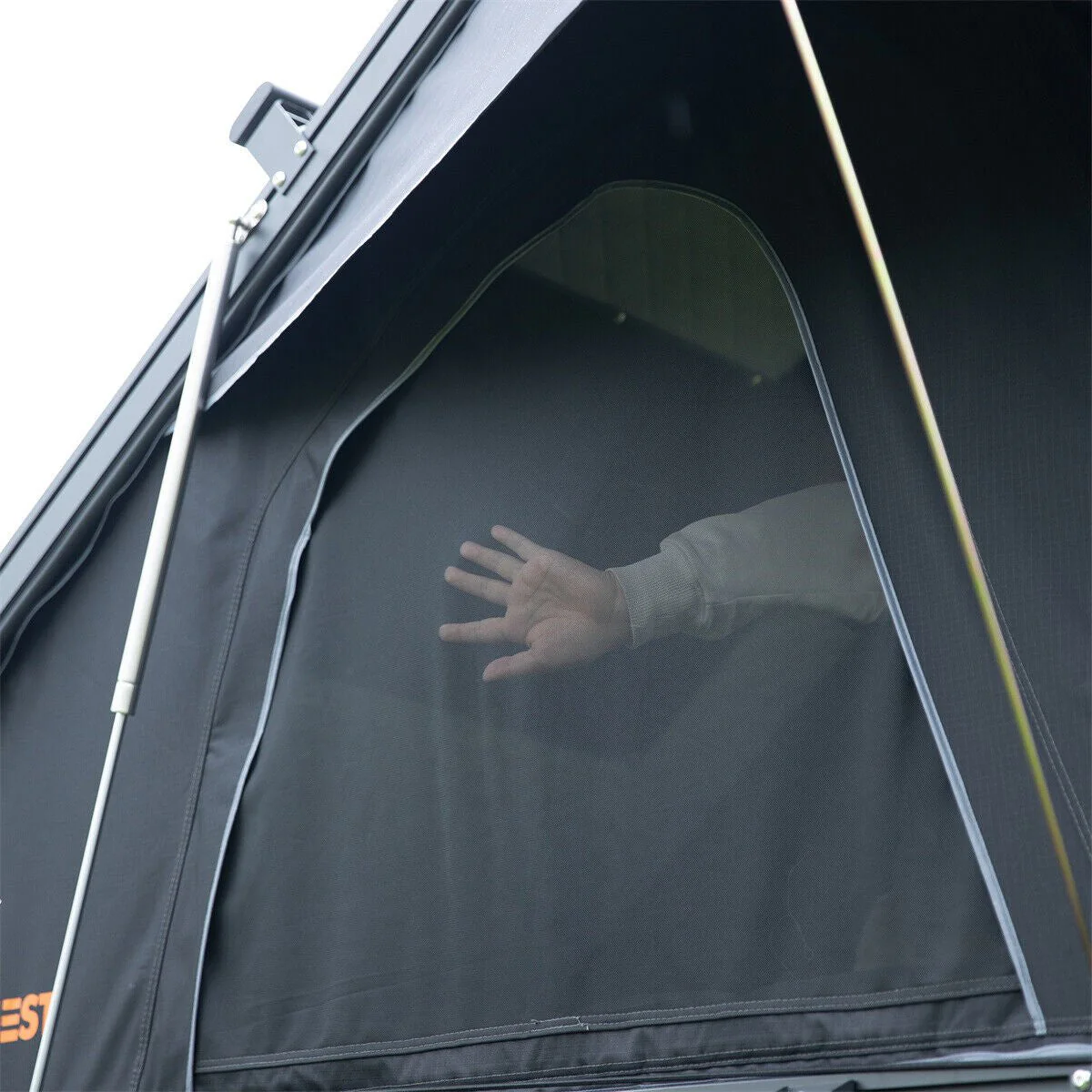 Large 2-3 Person Outdoor Waterproof Car SUV Rooftop Camping Hiking Tent, 83" (92751867) - Image 10