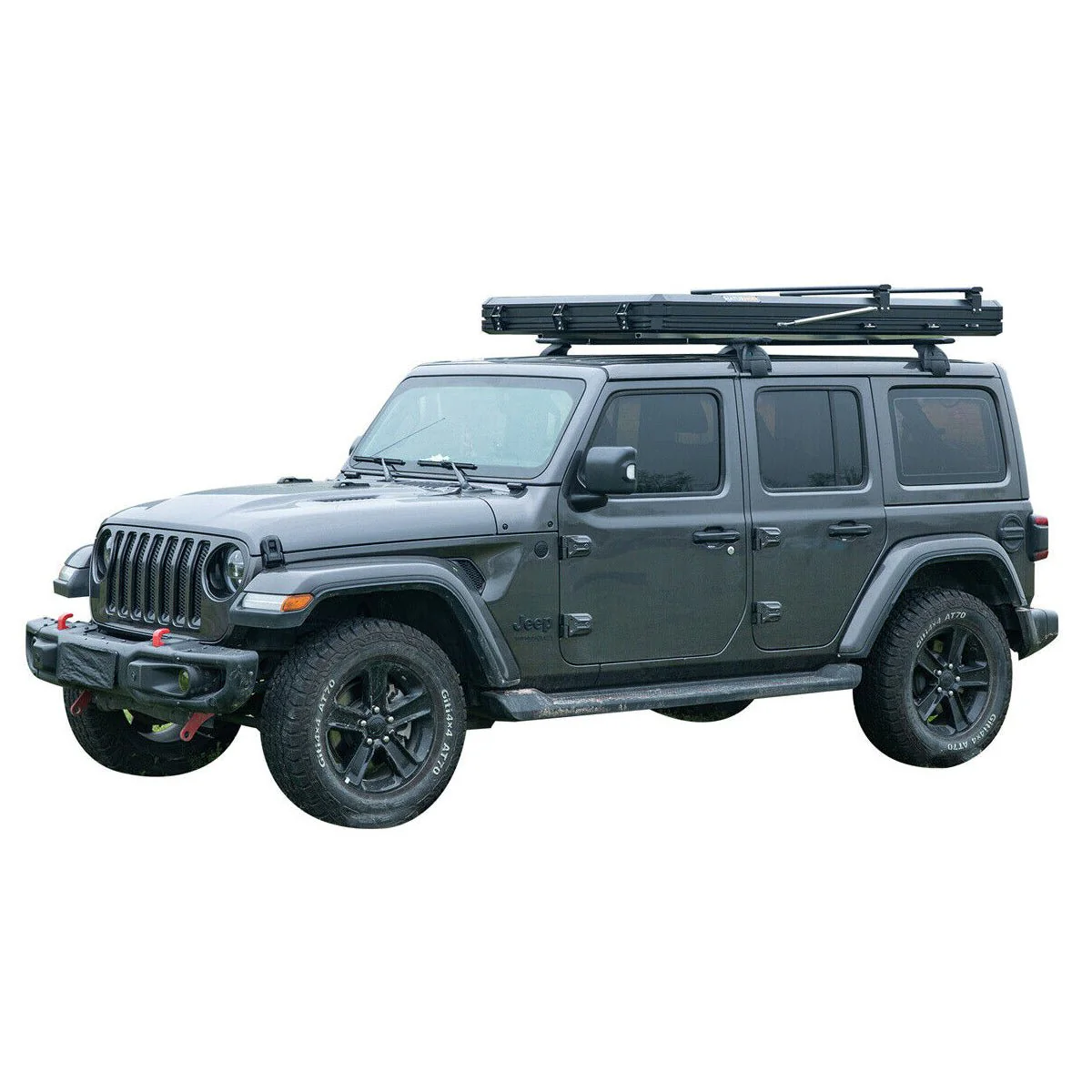 Large 2-3 Person Outdoor Waterproof Car SUV Rooftop Camping Hiking Tent, 83" (92751867) - Image 3