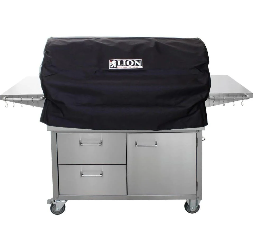 Lion Premium Grills Freestanding 40-Inch 5-Burner Gas Grill – L90000 - Image 3