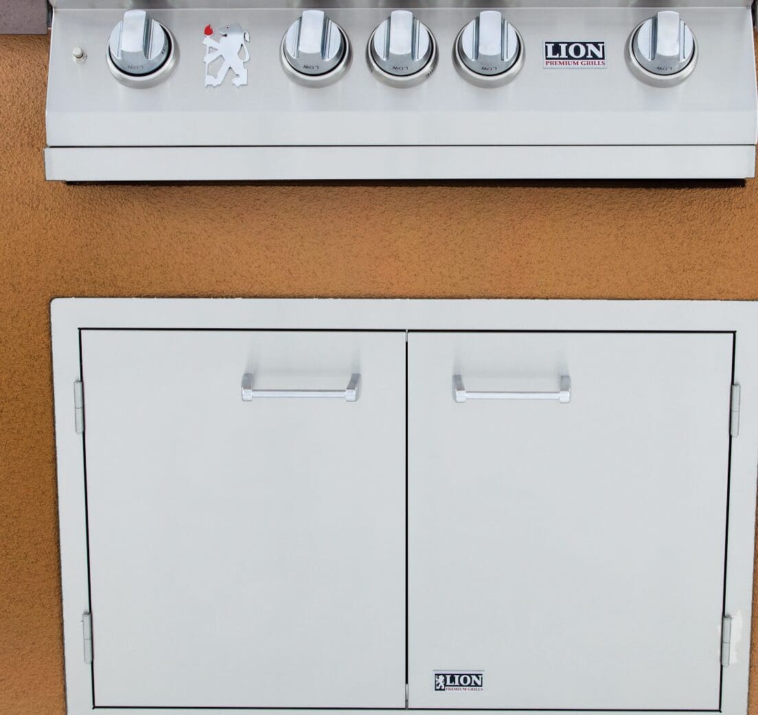 Lion Premium Grills Prominent Q BBQ Grill Island - Image 3