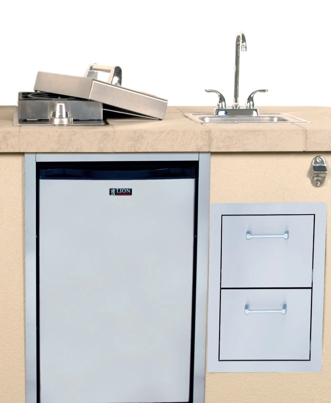 Lion Premium Grills Resort Q BBQ Island - Image 3