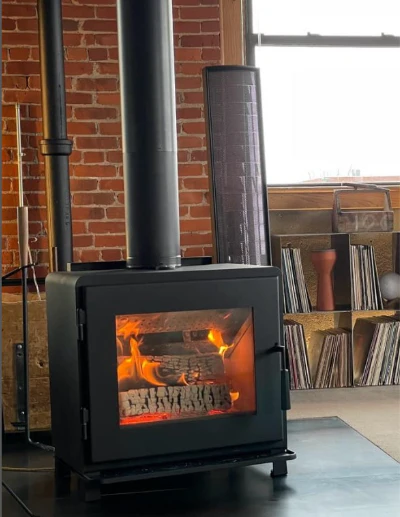 MF Fire Nova Wood Burning Stove - Image 4