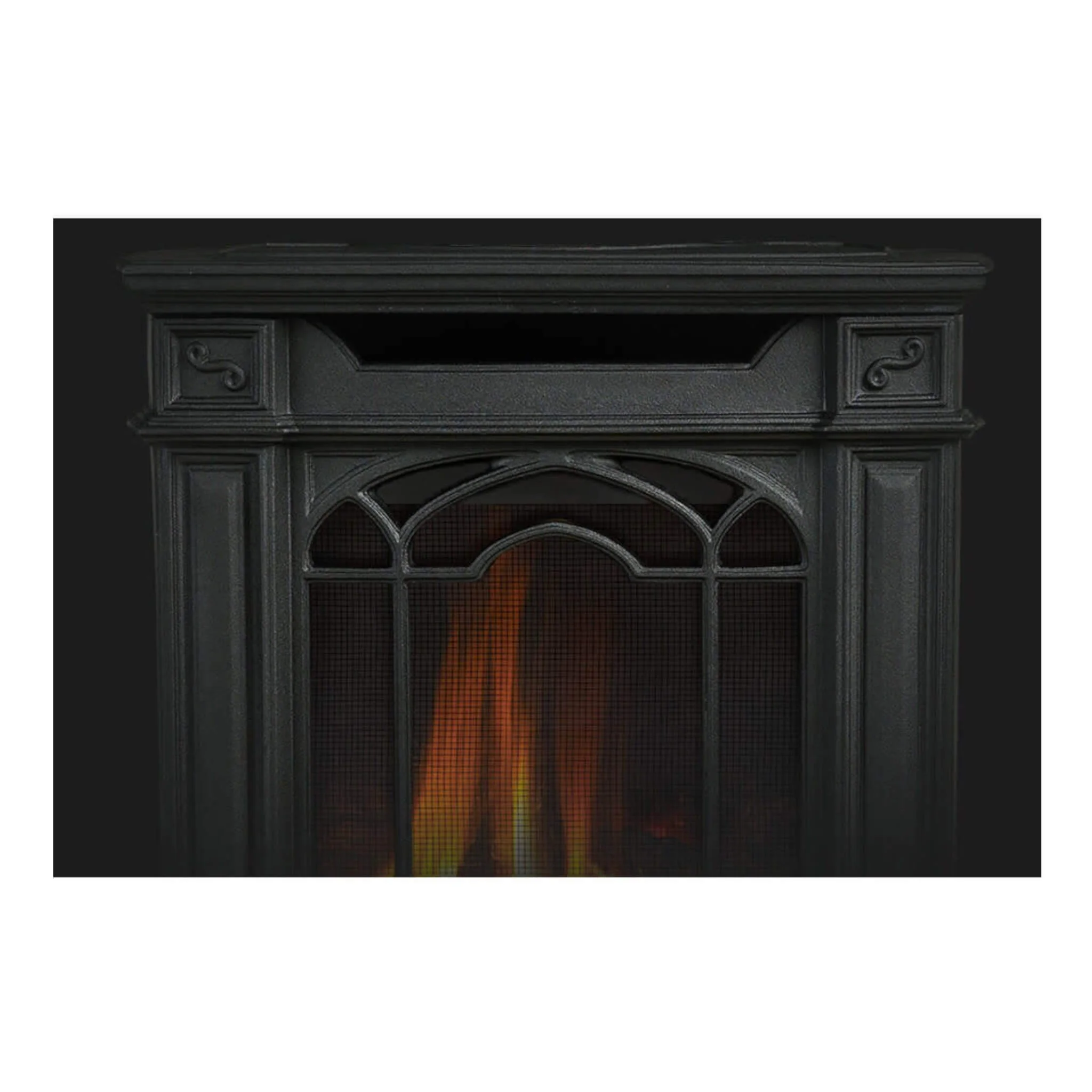 Napoleon Arlington 20 Cast Iron Direct Vent Metallic Black Natural Gas Stove, 19" [GDS20NE] - Image 5