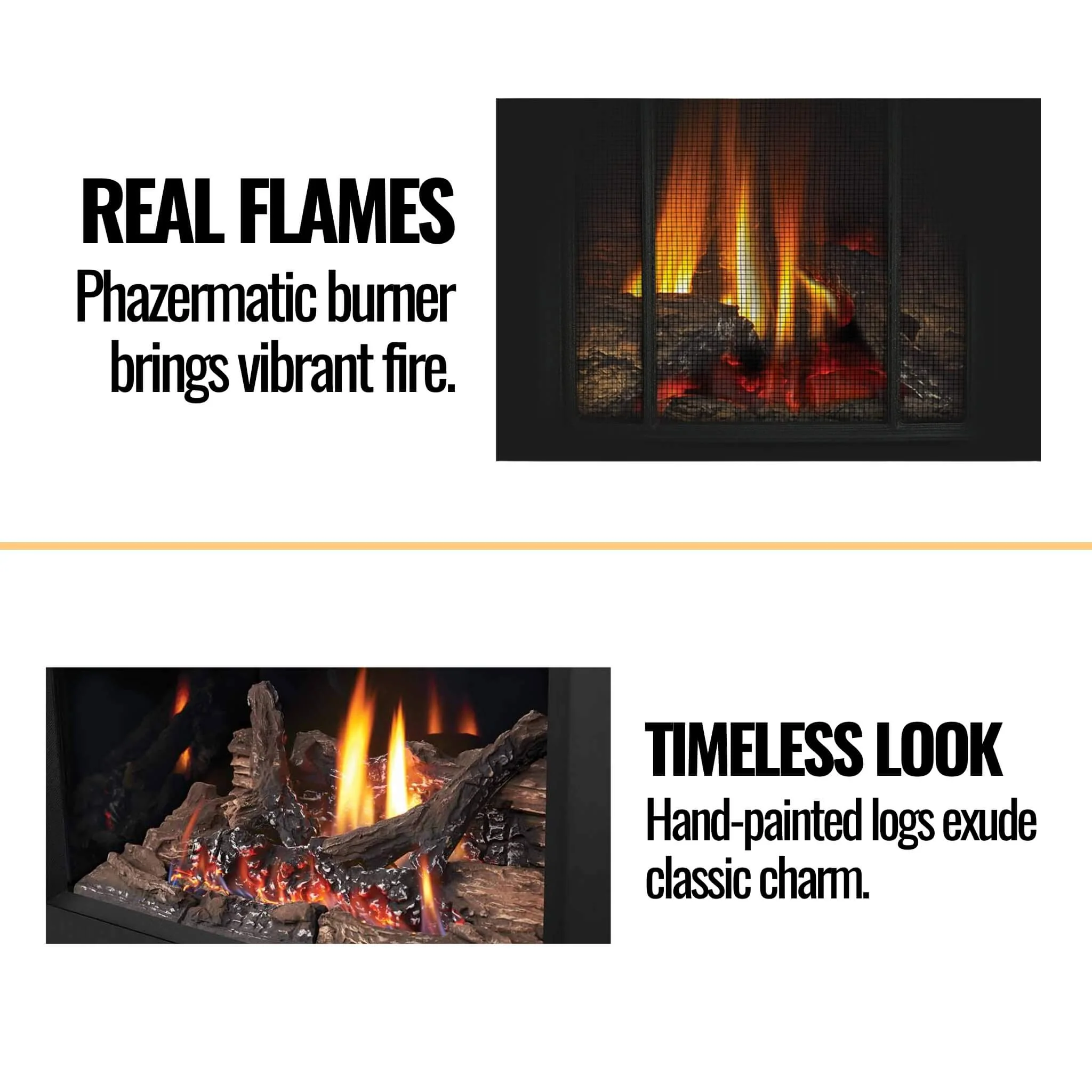 Napoleon Arlington 20 Cast Iron Direct Vent Metallic Black Natural Gas Stove, 19" [GDS20NE] - Image 6