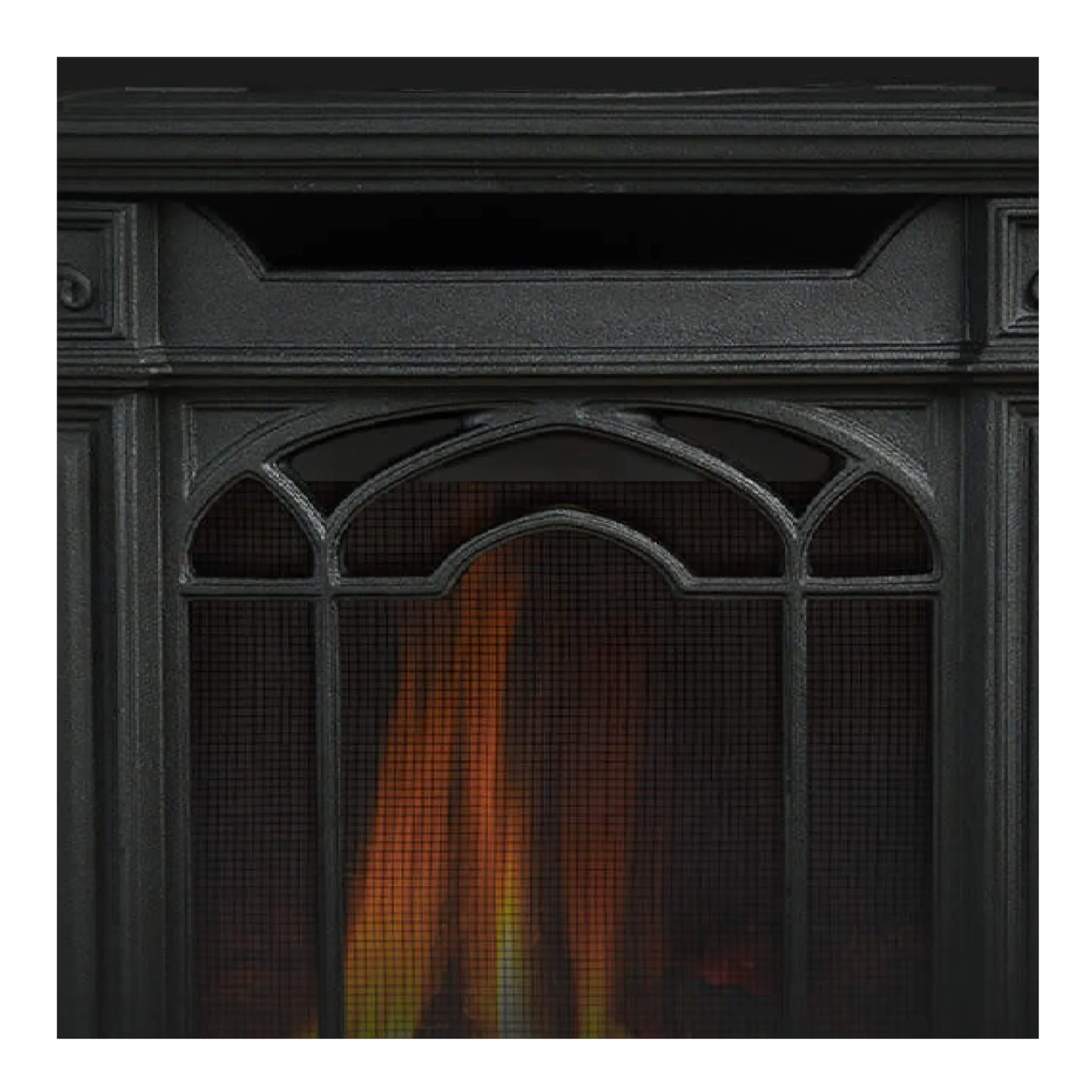 Napoleon Arlington 20 Cast Iron Millivolt Ignition Majolica Brown Natural Gas Stove, 19" [GDS20NNSB] - Image 5